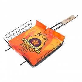 Решетка-гриль ГЛУБОКАЯ универсальная, размер 260х235мм, глубина 60мм, оксид. покрытие, 701744