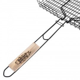 Решетка-гриль ГЛУБОКАЯ универсальная, размер 360х285мм, глубина 60мм, оксид. покрытие, 701745