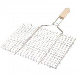 Решетка-гриль универсальная, размер 350х260 мм, глубина 16 мм, никелированное покрытие, РГУ2НЭ