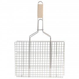 Решетка-гриль универсальная, размер 350х260 мм, глубина 16 мм, никелированное покрытие, РГУ2НЭ