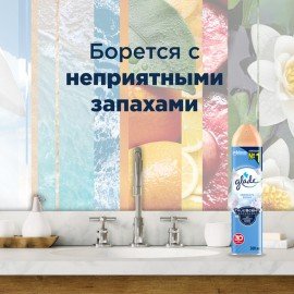 Освежитель воздуха аэрозольный 300мл GLADE "Лазурная волна и Магнолия", ш/к 33934, 864950
