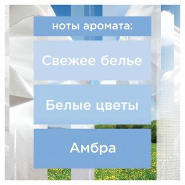 Сменный баллон 269 мл GLADE "Свежесть белья" для автоматических освежителей, 864976