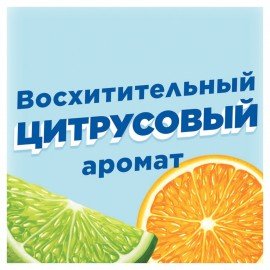 Освежитель/очиститель для унитаза/писсуара 6 шт. ТУАЛЕТНЫЙ УТЕНОК "Цитрус", стикер чистоты, 865029