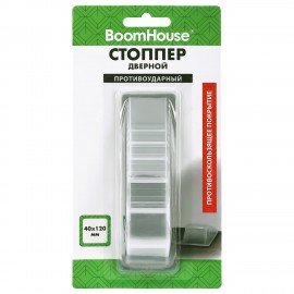 Стоппер дверной противоударный, 1 шт., BoomHouse, 701842