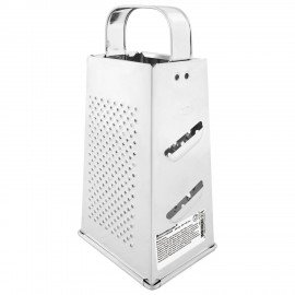 Терка 4 грани 22*11*8,5 см, белая жесть, BoomHouse Classic, 701858