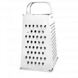 Терка 4 грани 22*11*8,5 см, белая жесть, BoomHouse Classic, 701858