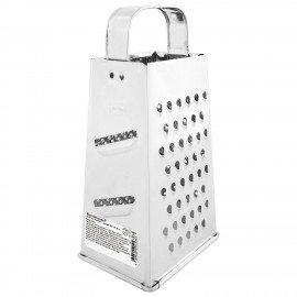 Терка 4 грани 22*11*8,5 см, белая жесть, BoomHouse Classic, 701858
