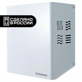 Сушилка для рук SONNEN HDR-12, 1200 Вт, производство РОССИЯ, антивандальная, 12м/с, с, 701870