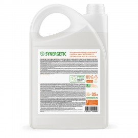 Гель для душа 3,5 л SYNERGETIC "Карамельное яблоко и ваниль", натуральный, биоразлагаемый, 400351