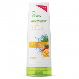 Бальзам для волос 360 мл SYNERGETIC HAIR THERAPY "Объем и густота волос", натуральный, 701419