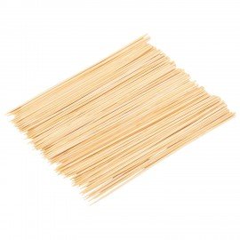 Шпажки-шампуры для шашлыка бамбуковые 200 мм, 100 штук, BOOMHOUSE, 701958