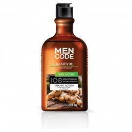 Шампунь для волос укрепляющий 300мл MEN CODE, "MEN NATURE", 10561