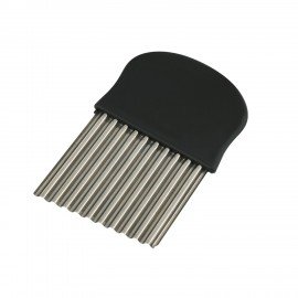 Нож для фигурной нарезки, 13,5 см, нержавеющая сталь, черный, BoomHouse, 702096