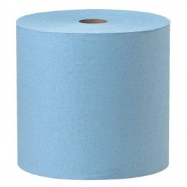 Протирочный нетканый материал KIMBERLY-CLARK Wypall X60, 1100л/рулон, 31,5х34см, голубой, 34965
