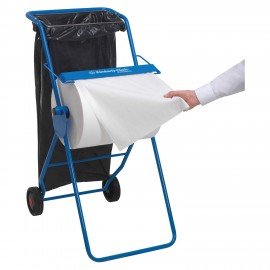 Протирочный нетканый материал KIMBERLY-CLARK Wypall X60, 650л/рулон, 42х38см, белый, 8349