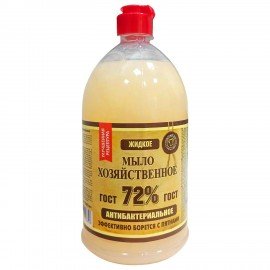 Мыло жидкое 1л ХОЗЯЙСТВЕННОЕ, антибактериальное, РЕНЕССАНС КОСМЕТИК, МИНПРОМТОРГ, ш/к, 2461