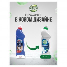 Средство для уборки туалета 750мл ВЫГОДНАЯ УБОРКА, гель, РЕНЕССАНС КОСМЕТИК, МИНПРОМТ, 2451