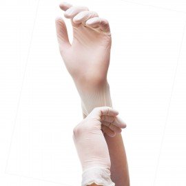 Перчатки виниловые универсальные 50 пар (100 шт), размер S (малый), белые, ОФИСМАГ СТАНДАРТ, 702179