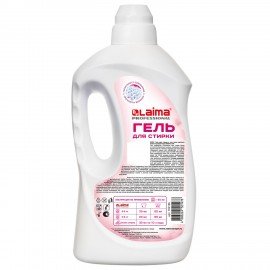 Гель для стирки всех видов тканей универсальный 1,5л LAIMA PROFESSIONAL "Цветущая сакура", 702186