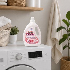 Гель для стирки всех видов тканей универсальный 3л LAIMA PROFESSIONAL "Цветущая сакура", 702188