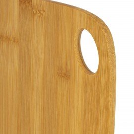 Доска разделочная бамбук, 30х23х1 см, отверстие для подвеса, PRIMAURA CLASSIC, 702342