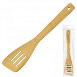 Лопатка кухонная с прорезями бамбук, 30 см, PRIMAURA CLASSIC, натуральный цвет, 702349