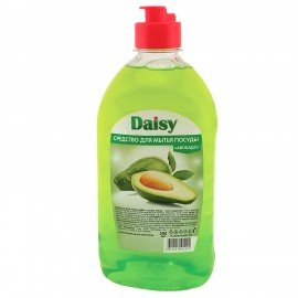 (СКОРО ПРИДЕТ) Средство для мытья посуды 500мл DAISY "Авокадо", флип-топ, МИНПРОМТОРГ