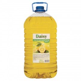 (СКОРО ПРИДЕТ) Средство для мытья посуды 5л DAISY "Лимон", ПЭТ