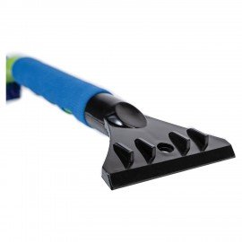 Щетка со скребком для снега автомобильная, мягкая щетина, 42,5см, Oktan, А3-01-03