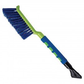 Щетка со скребком для снега автомобильная, мягкая щетина, 42,5см, Oktan, А3-01-03