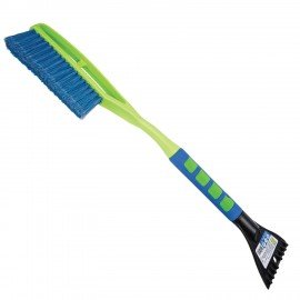 Щетка со скребком для снега автомобильная, мягкая щетина, 63,5см, Oktan, А3-01-01