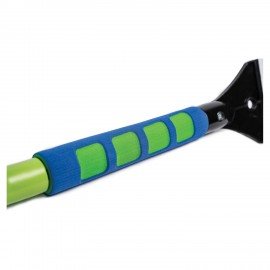 Щетка со скребком для снега автомобильная, мягкая щетина, 63,5см, Oktan, А3-01-01