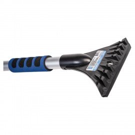 Щетка со скребком для снега автомобильная, мягкая щетина, 88см, Oktan FLAP, А3-01-34