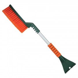 Щетка со скребком для снега автомобильная, противоскользящая ручка, 63см, Li-Sa, LS28, 48319