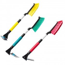 Щетка со скребком для снега телескопическая ручка, 57-70см, Black&Blue, ВВ1005, ХХХХХ, 47547