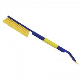 Щетка со скребком для снега автомобильная 63cм, мягкая щетина, Goodyear, WB-09, GY000209