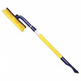 Щетка для снега телескопическая с поворотной головкой,91-130см, мягкая щетина,Goodyear,WB-07, GY000207