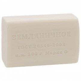 Мыло туалетное 200г "Земляничное" ММЗ, ординарное, цветная обертка, ш/к 92068