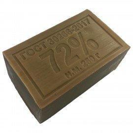 Мыло хозяйственное 72% 250г (Меридиан), без упаковки, МИНПРОМТОРГ ш/к транспортной у