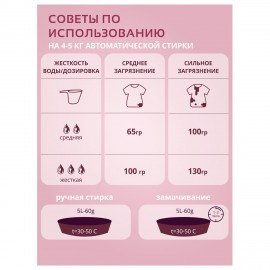 Гель для стирки 1,3л BIMAX "Цветы Сакуры", ш/к 15252, 2095-3