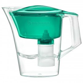 Кувшин-фильтр для очистки воды БАРЬЕР "Нова", 2,5 л, со сменной кассетой, зеленый, В4, В442Р00