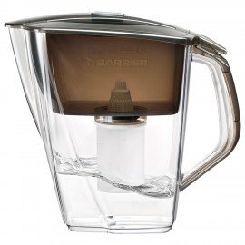 Кувшин-фильтр для очистки воды БАРЬЕР "Гранд Нео", 4,2 л, со сменной кассетой, антрац, В015Р00