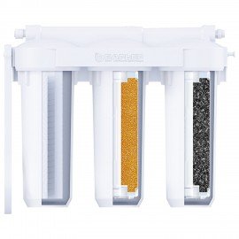 Фильтр для воды с краном в комплекте БАРЬЕР "ПРОФИ Жесткость", 3 ступени, ресурс 1000, Н123Р00