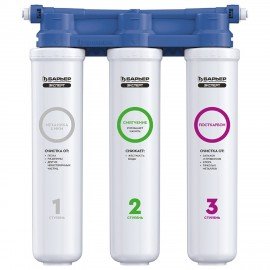 Фильтр для воды БАРЬЕР "ЭКСПЕРТ СЛИМ Жесткость", 3 ступени, ресурс 10000 л, Н821Р06