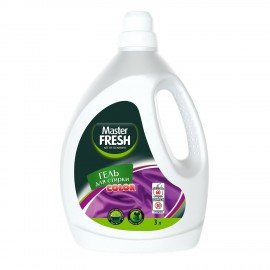 Гель для стирки для цветных тканей 3л MASTER FRESH "COLOR", шк 80396, С0007897