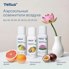 Сменный баллон 100мл Tellus/TORK (Система АF1) СТАНДАРТ, цветочный аромат, 611602