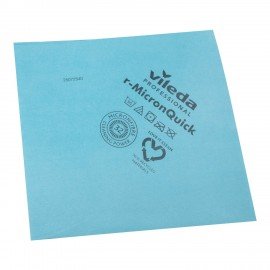 Салфетки микроволоконная VILEDA "МикронКвик" КОМПЛЕКТ 5шт, синий, 38*40см, 170635