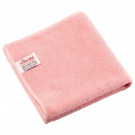 Салфетки VILEDA "МикроТафф Плюс" КОМПЛЕКТ 5шт, микрофибра, красный, 38*38см, 174201