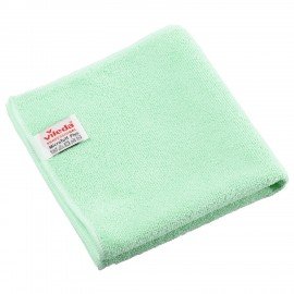 Салфетки VILEDA "МикроТафф Плюс" КОМПЛЕКТ 5шт, микрофибра, зеленый, 38*38см, 174203