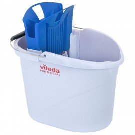 Ведро с отжимом VILEDA "УльтраСпид Мини" 10л, синий, 129686